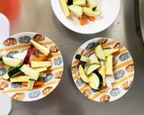 根菜甘酸味噌炒め温野菜サラダ作り方5写真