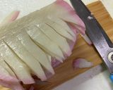 かまぼこで作る菊の花！重陽の節句のお祝い作り方3写真