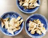 根菜甘酸味噌炒め温野菜サラダ作り方11写真