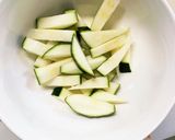 レンジもやしズッキーニオイ酢ター野菜炒め作り方6写真
