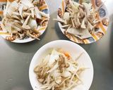 レンジもやしズッキーニオイ酢ター野菜炒め作り方8写真