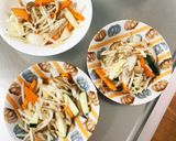 レンジもやしズッキーニオイ酢ター野菜炒め作り方10写真