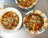 レンジもやしズッキーニオイ酢ター野菜炒め作り方14写真