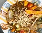 レンジもやしズッキーニオイ酢ター野菜炒め作り方16写真