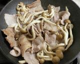 簡単　豚バラとカボチャのオイスター炒め作り方3写真