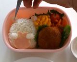 すみっコぐらし・しろくまキャラ弁作り方6写真