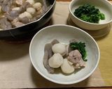 鶏肉と里芋の塩煮作り方14写真