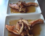 鮭のソテー✿きのこと玉ねぎソース作り方7写真