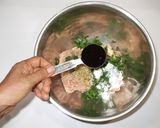 肉団子の煮込み♪簡単基本揚げない鶏ひき肉作り方2写真