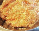 お鍋の鶏団子(木村祐一さんレシピ覚書き)作り方2写真