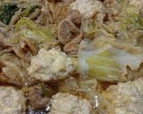 お鍋の鶏団子(木村祐一さんレシピ覚書き)作り方3写真