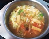 人参(/ω･＼)ﾁﾗｯと味噌汁。作り方5写真