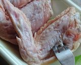 おうち居酒屋★手羽先のマヨネーズ焼き作り方1写真