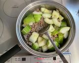 麻婆瓜（伝統野菜・玉造黒門越瓜）　作り方5写真
