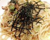 ツナと小松菜の和風スパゲティ作り方5写真