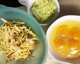 業スー☆たけのこ水煮とカニカマの天津炒飯作り方9写真