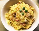 業スー☆たけのこ水煮とカニカマの天津炒飯作り方12写真