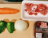 551の肉団子☆簡単めちゃうま酢豚作り方1写真
