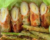 ちくわとチーズの磯辺揚げ☆作り方7写真