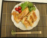 ポテサラ春巻き~梅肉シート”梅包み”~作り方7写真