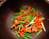 残った焼きそばの粉末ソースで野菜炒め作り方5写真