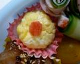 レンジでいり卵＆卵ボール♡お弁当に♡作り方9写真