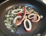イカの七味唐辛子パスタ作り方4写真