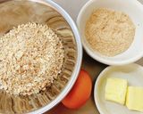 小麦粉なし！素朴なオートミールクッキー作り方1写真
