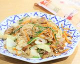スパイス香る！ネパール風焼ビーフン作り方8写真