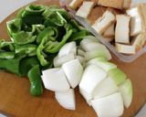 豚ひきと厚揚げのおてがる酢豚作り方1写真