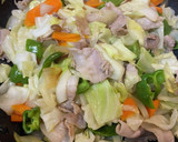 我が家の定番♪さしすせ 野菜炒め作り方6写真
