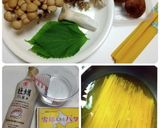 フライパン1つで時短！和風きのこパスタ作り方1写真