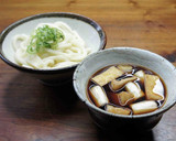 白ねぎときつねの冷製つけうどん作り方4写真