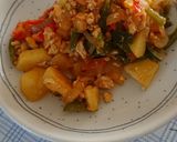 卵1個で野菜オムレツ作り方10写真
