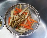【太切り】きんぴらごぼう。 作り方5写真