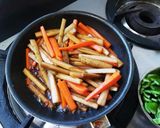 【太切り】きんぴらごぼう。 作り方8写真