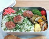 食欲ＵＰ☆ねぎ塩つくね丼作り方5写真