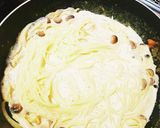 うにの豆乳クリームパスタ作り方7写真