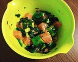 簡単☆わかめとマグロのコチュジャン和え作り方3写真