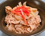 吉野家風牛丼 #簡単#大人数#かさ増し作り方4写真
