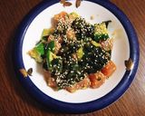 簡単☆わかめとマグロのコチュジャン和え作り方4写真