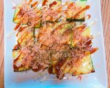 美味ジューシーズッキーニのお好み焼き風作り方4写真