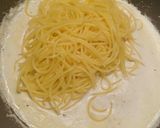 所要時間10分牛乳でチーズ明太子パスタ作り方6写真