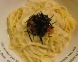 所要時間10分牛乳でチーズ明太子パスタ作り方9写真