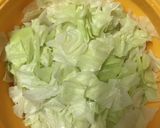 幼児にも取り分け◎キャベツの中華サラダ作り方1写真