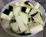 ナスとゴロゴロお肉のミーススパゲティ作り方1写真