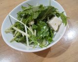 豆腐と水菜のサラダ作り方4写真