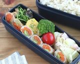 人参とアスパラガスの豚巻き生姜焼き作り方6写真