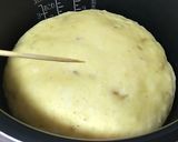 炊飯器でバナナ チーズ ホットケーキ作り方9写真