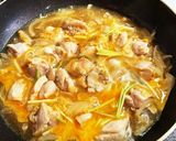 香ばしさプラス！親子丼作り方7写真